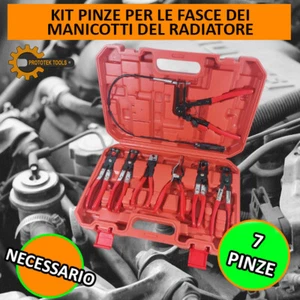 Schellenzangensatz Rohrleitungsanlagen Auto und Motorrad - Bild 1 von 12