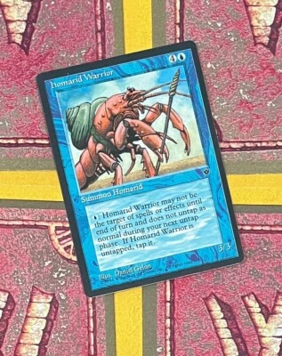 MTG HOMARID WARRIOR (Gelon) Fallen Empires (Wyvern Back) (OldManMTG 007-549) - Image 1 of 4