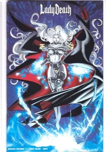 LADY DEATH MERCILESS ONSLAUGHT #1 EDICIÓN WHITE CHASE CASI NUEVO DEODATO - Imagen 1 de 1