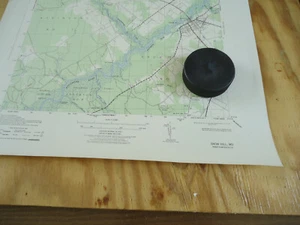 Snow Hill MD Topographie Karte um 1942 US Army Corps of Engineers - Bild 1 von 2