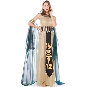 Women Cosplay Costume Ancient Egypt Dancer Dress Masquerade Performance Clothes - Imagen 1 de 16