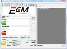 ECM TITANIUM 1.61 , WINOLS 2.24,software map ori mod entra e leggi!!