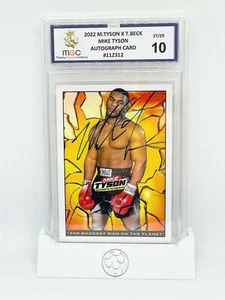 2023 Tyson Beck x Mike Tyson On Card Auto Authenticated Autograph # 27/29 ✅✍️🥊 - Picture 1 of 2