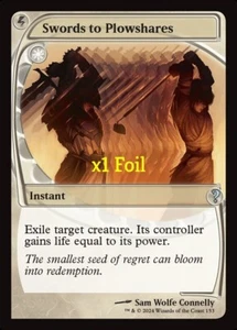 MTG Foil Future Sight Mystery Booster 2 MB2 Swords to Plowshares MINT - Picture 1 of 1