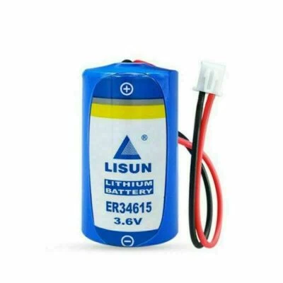 NEW 19000mAh ER34615 3.6V D Size Li-Battery with Customizable Plug - Image 1 of 4