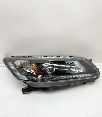 2013 - 2015 ХОНДА АККОРД СЕДАН ПРАВАЯ ПАССАЖИРСКАЯ СТОРОНА RH ГАЛОГЕННЫЕ С СВЕТОДИОДНЫМ АКЦЕНТОМ OEM - Изображение 1 из 4