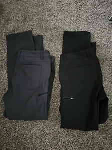 Mens Pants Lot Hiking Water Repellent Outdoor Skiing Pants Size 38 /34 Stretch - Picture 1 of 5