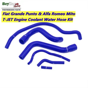 Radiator Silicone Hose For Abarth Grande Punto / Alfa Romeo MiTo Water Tube pipe - Picture 1 of 7