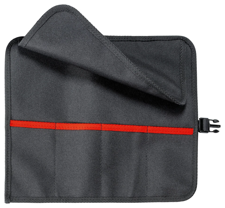 Knipex 00 19 56 LE, 4 Pocket Roll-up Tool Bag, Empty - Image 1 of 1