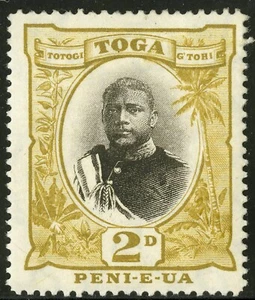 Tonga 1897-1934 Scott #41a Mint Hinged - Picture 1 of 2