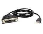 ICUSB1284D25 Startech USB to DB25 Parallel Printer Adaptor Cable - M/F 1.85m