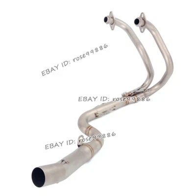 Tubo de escape delantero sistema escape moto Kawasaki Ninja 300 250 Z250 2013-2016 Foto 1 de 4