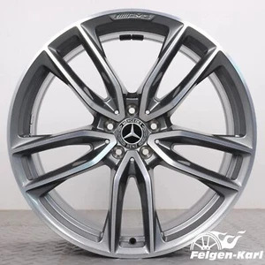 1 cerchio in lega 21 pollici originale Mercedes GLC C253 X253 AMG A2534013800 9,5x21 ET30 7 - Foto 1 di 4