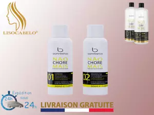 Kit 2x50ml Lissage SANS FORMOL à la Protéine de Soie Borabella NAO CHORE MAIS - Imagen 1 de 2