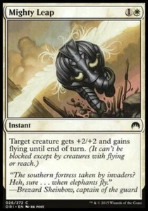 MTG Mighty Leap - ORI Magic Origins NM - Picture 1 of 1