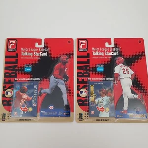 MLB Talking Starcard - Ken Griffey Jr & Mark Mcgwire - Fanatics - 2000 - Sealed - Picture 1 of 2
