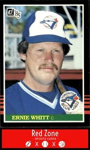 1985 Donruss - #268 Ernie Whitt NM Set Break - Picture 1 of 2