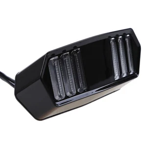 Aluminum Motorcycle LED Taillight Brake For Honda Honda MSX125 CBR650F CTX700N - Picture 1 of 8