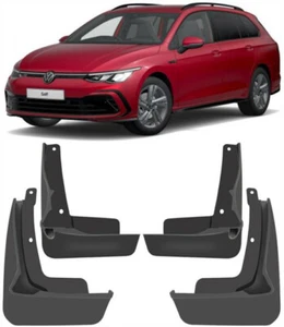 Genuine Splash Guards Mud Flaps FOR VW 2020-2025 Golf MK8 R-Line Estate Variant - Picture 1 of 7