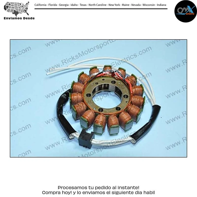 STATOR Kawasaki VN900B Vulcan 900 Classic VN900C Vulcan 900 Custom VN900D Vulcan Foto 1 de 1