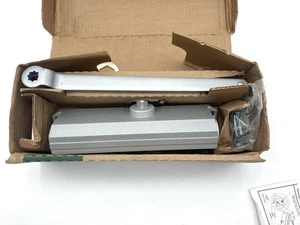 Norton Türschließer 1604BCH 689 Aluminium Reversible Back Check Door - Bild 1 von 8