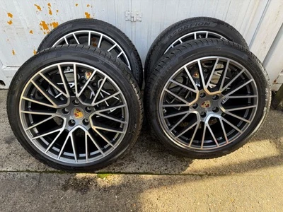 Original Porsche Cayenne Coupe 21" 9Y3 Winterreifen Winterräder DOT22 RS Spyder - Bild 1 von 4
