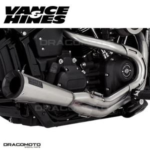 Harley FXFB 1750 ABS Softail Fat Bob 107 2018-2021 Upsweep Full exhaust Vance... - Picture 1 of 6