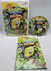 Bob Esponja Pantalones Cuadrados: Nicktoons Globs of Doom - Nintendo Wii, COMPLETO - Imagen 1 de 1