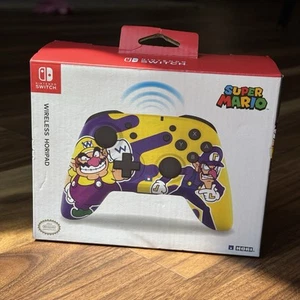 Nintendo Switch Horipad Wireless Controller (Wario & Waluigi) - NEW SEALED - Picture 1 of 2