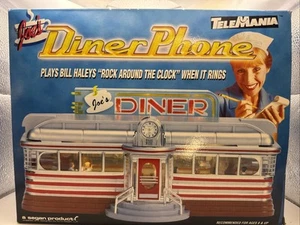 TeleMania "Joe's Diner Phone" Brand New In Box Rock Around the Clock Landline - Picture 1 of 10