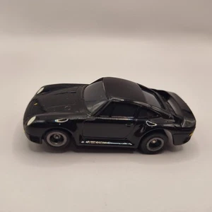 AFX TOMY Racemasters 959 PORSCHE Black HO SLOT CAR Vintage Near Mint - Picture 1 of 10