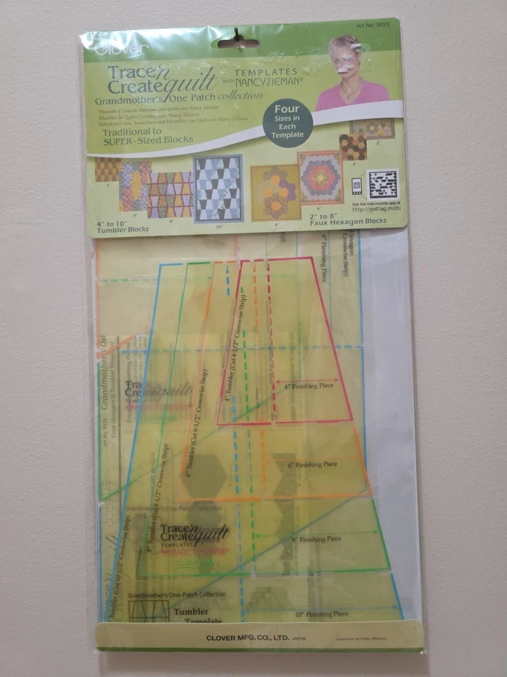 Clover Trace N Create Quilt Templates With Nancy Zieman 080008