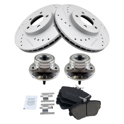 TRQ BKA21717 Brake Kit For Lincoln Continental 1995-2002 Front F3LY2001A Foto 1 de 4