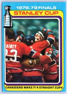 Stanley Cup / Canadiens Wins 1979-80 Topps 79-80 #83 en muy buen estado+ 98081 - Imagen 1 de 2