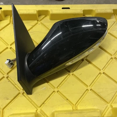 Espejo retrovisor negro lado del conductor Hyundai Sonata 2012 2013 2014 OEM 876103Q300 Foto 1 de 4