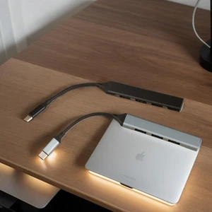 1 Piece USB 3.0 Hub USB Hub 4 Port High Speed Type C Splitter 5Gbps For Comp _ch - Photo 1/18