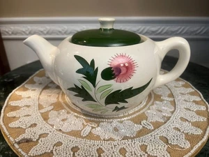 Vintage Stangl Pottery Thistle Dura-Fired 6 Cup Teapot - Picture 1 of 9
