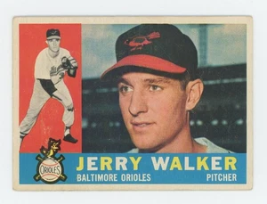 Topps 1960 Baseball Card UNGRADED #540 Jerry Walker Baltimore Orioles - Picture 1 of 2