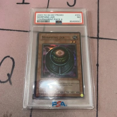*PSA* Morphing Jar (Ultra Rare TP4-002) PSA 7 "Near Mint" YuGiOh Yu-Gi-Oh! Card - Image 1 of 2