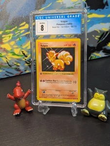 Vintage 1999 🔥 POKEMON BASE SET 1ST EDITION #68 VULPIX 🥮 CGC 8 NM-MINT ✨ - Picture 1 of 3