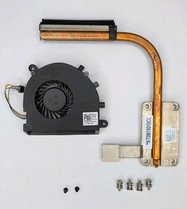 Dell Latitude E5530 CPU Cooling Fan & Heatsink Assembly w/ Mounts Sunon OEM - Picture 1 of 2