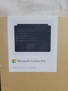 Microsoft Keyboard/Cover Case Microsoft Surface Pro X Tablet - Black QJX-00001 - Picture 1 of 4