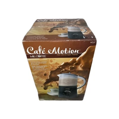Máquina de movimiento de bebidas calientes y cacao Mr. Coffee Café Motion modelo HCLF negra Foto 1 de 4