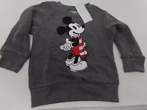 NWT Christmas/Holiday Disney Mickey Mouse-Infant/Toddler Sweatshirt-Sz 18 Months - Picture 1 of 2