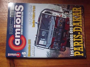 8µ? Revue Camions d'hier & d'aujourd'hui n°6 Camions des Premiers PARIS-DAKAR - Bild 1 von 1