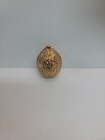 French Antique Doll Sewing Etui Ormolu Walnut Shell. Amazing Gift, Very Unique..