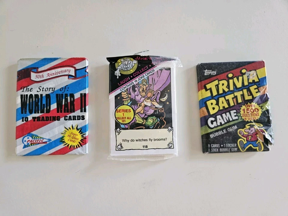 Pacific Trading Cards The Story of WWII 5 and 1 Open Pack.