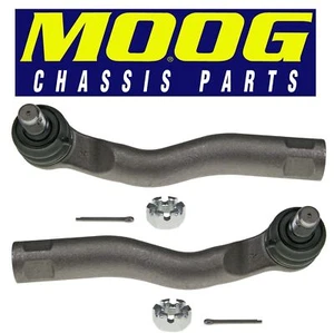 Pair (Set) of 2 Outer Steering Tie Rod Ends MOOG for 2007-2019 Toyota Sequoia - Picture 1 of 4