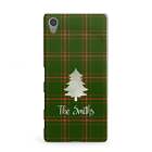 Green Tartan Christmas Tree Personalised Sony Case For Sony Phones