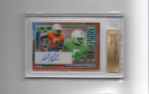 2023 Leaf Metal Draft So Money Orange Mojo Proof Hendon Hooker Rookie Auto 1/1